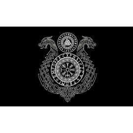 Viking Flag Banner 3x5
