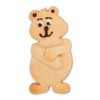 Staedter Push-Me-Bear Cookie Cutter, Stainless Steel
