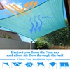 AwnPro 2' x 9' Shade Sails 180GSM Rectangular Shade Sails