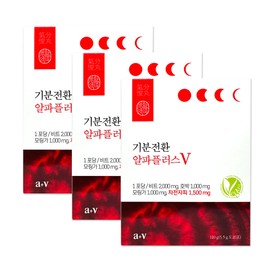 Life Promise Mood Change Alpha Plus V V Psyllium Husk 20 packs (3 packs) / 생활약속 기분전환 알파플러스 V 브이 차전자피 20포 3개