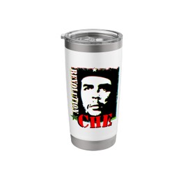 Ernesto Che Guevara Revolution Guerrilla Fighter Stainless Steel Insulated Tumbler
