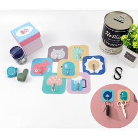 Picture Attached hook ring for kitchen living accessories 1P 21ea