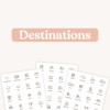 Second Scout Tile Labels, Blank Erasable