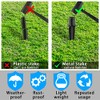 Metal Stakes Solar Lights Replacement Spike - Outdoor Ground Stake