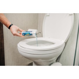Camco TST MAX RV Toilet Treatment Singles | Features a Biodegradable Septic Safe Formula, a Lavender Scent, and is Ideal for RVing, Boating, and More | (8) 4 oz Bottles (41551)