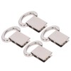 4 Pcs Shoulder Strap Clip Bag Handle Shoulder Strap Buckle