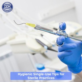 DDM International Pre Bent Dispensing Needle 19G Infusor Delivery Tips with Brush End, Box of 100