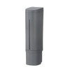 Richell 1101111 Shampoo Soap Dispenser, Refill Bottle, Shampoo Holder, Gray,