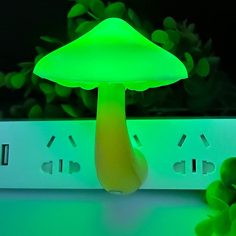 AUSAYE 4 Pack Plug in Night Light, Mushroom Light LED