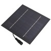 10W Solar Powered Panel Exhaust Fan Mini Ventilator Waterproof for
