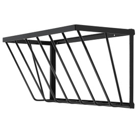 KUAFU Hay Feeder Hay Rack Wall Mount Horse Goat Feeder, Heavy Duty Livestock Feeder with Rounded Edges for Farm Sheep Horses Cattle Cows etc