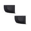 2 pcs/set SHLPDFM Black Front Bumper Lower Grille Right Driver