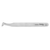 Erem 15AGW Curved Medium Tip Cutting Tweezer, Carbon,, 4.5" Length,