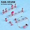 Acrylic Fake Nails Kit for Beginners with Press on Nail