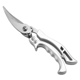 Kitchen Scissors, Kitchen Shears Heavy Duty Chicken Bone Scissors, Multi Purpose Poultry Shears, Stainless Steel Ultra Sharp Antiskid Utility Scissors with Safety Lock for Cutting Bone, Meat, Fish