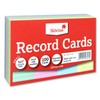Silvine Record Card Bulk Pack of 500 | 5 x