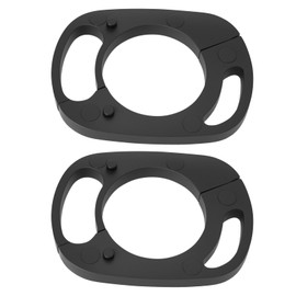 VGOL 2 Pieces Road Bike Handlebar Spacer Internal Wiring Headset Spacer ACR Stem Spacer for 28.6 mm (1-1/8 Inch) Diameter Fork 5 mm