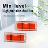 Two packs High precision mini level bubble, small bubble, three