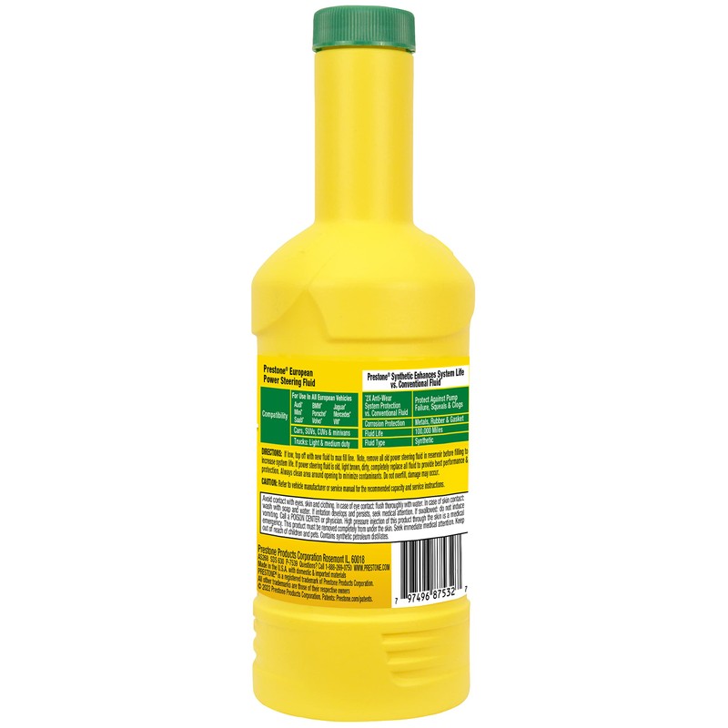 Prestone AS268 Power Steering Fluid for European Vehicles - 12