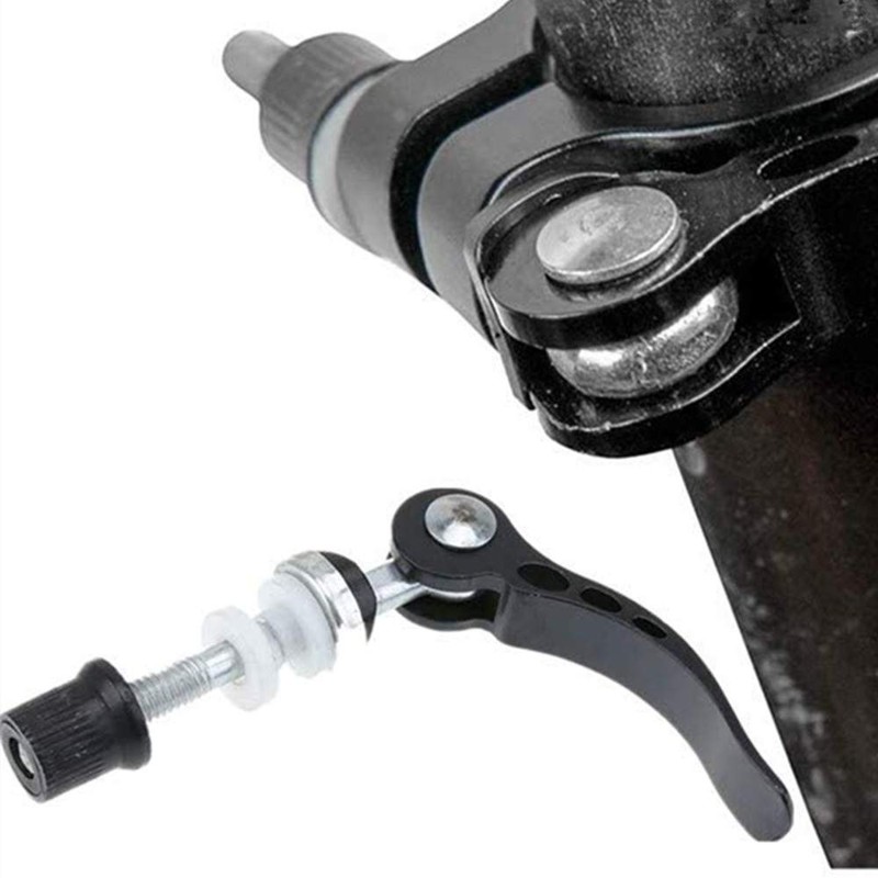 LSHEQYI Seatpost Clamp,2 Pcs Aluminum Alloy Bicycle Quick Release Seat