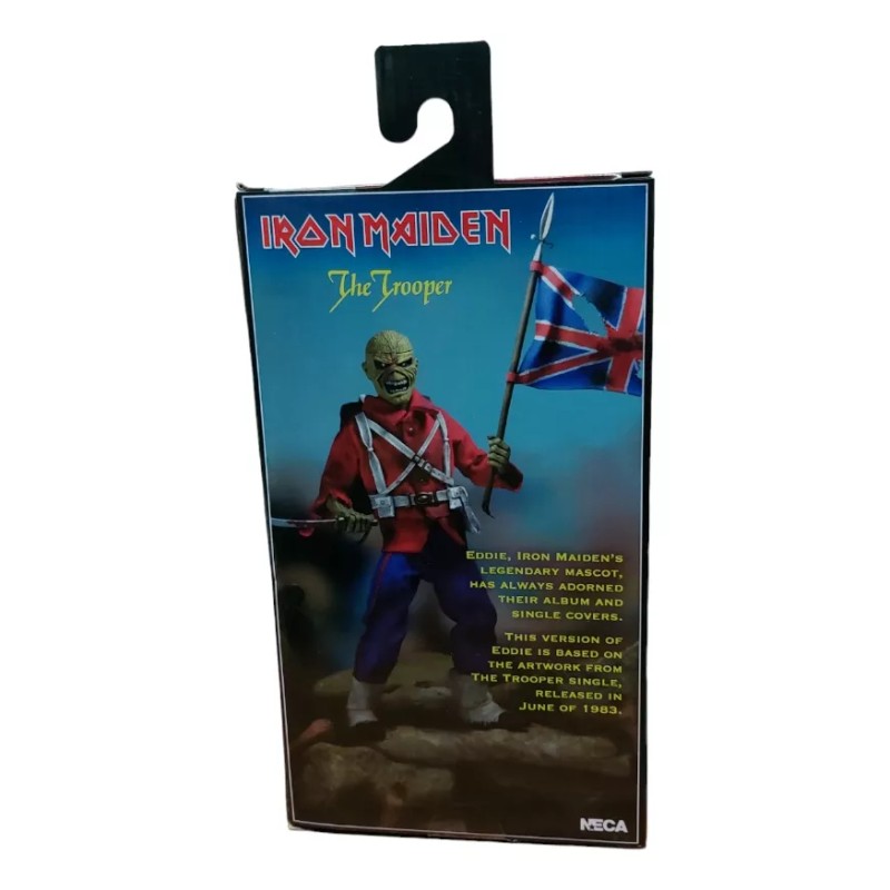 Figura Neca Eddie The Trooper Retro Rock Iron Maiden