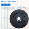 HaeKap Stainless Steels Escutcheon Replacement for Most Chateau One-Handle Tub