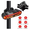 Trixter Luz Direccional Bicicleta Recargable Alarma Antirrobo Claxon