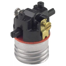 Leviton 7080-M Medium Base Interior Only, Shell Incandescent Lampholder,