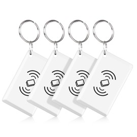 Kucacci Smart Lock Key Fob, IC Card, 4 Pack