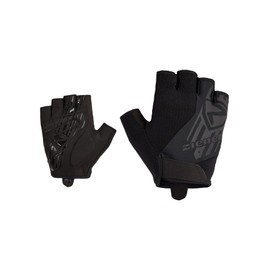 Ziener Men's Crispin Cycling Gloves Short Finger Breathable Cushioning Black 6.5
