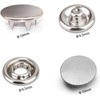 50 Sets 10mm Metal Snaps Stainless Steel Buttons for Sewing