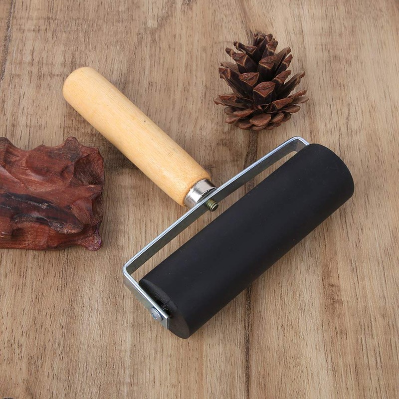 Rubber Printing Roller Durable Elastic Rubber Roller for Ink Colour