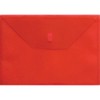 Lion Design-R-Line Poly Envelope, 9-3/8 x 13 Inches, Transparent Red,