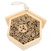 Wooden Bee House Decorative Hanging Insect House Insect Hotel for