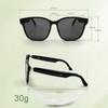 Intelligent Audio Sunglasses for Men Women with Microphone Speaker Wireless