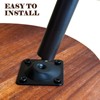Klxuyuo Acacia Wood Plant Stand Indoor Tall Plant Holder Table