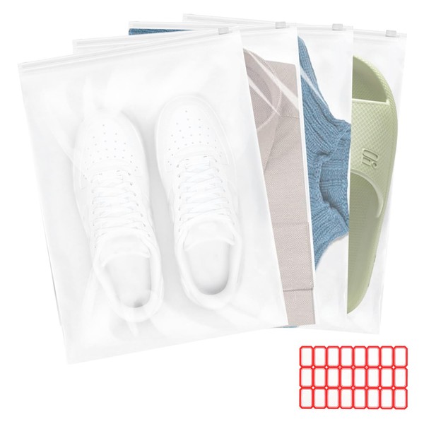 JJZGPP Thick Zip Bags, Pack of 20, Large, 40 x