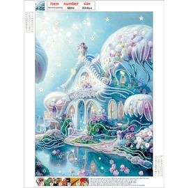 LEADINTOP Diamond Art, Florist, Irregular Beads, 11.8 x 15.7 inches (30 x 40 cm), Diamond Painting Kit, Mosaic Art, Popular, Bead Art, Cute, Beginners, Adults, Kids, DIY, Handicrafts Kit, Art Item,