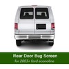 VANNCAMP Rear Door Window Bug Screens (Pair) for Ford Econoline,Keeps