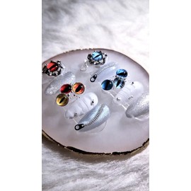 [Handmade nail tips] gaze on [ ] - Coffin Egg / [수제네일팁] gaze on [ ] - 코핀에그