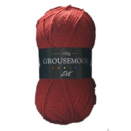 Cygnet Grousemoor DK Knitting Yarn 100g with Wool 409 Rust