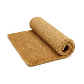 Kempf 2-Inch Thick Coco Coir Door Mat, 36" x 60" – Natural Fiber, Woven-Backed, Heavy-Duty for Indoor/Outdoor Front Door Entryway & Porch