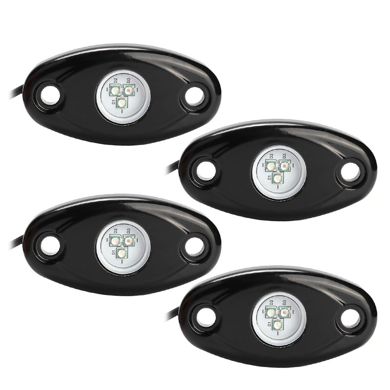 12V DC Universal RGB LED Bluetooth Waterproof Offroad Rock Light