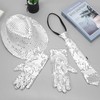 Meleager 70s Disco Carnival Outfit Men's Accessories 3 Pieces Sequin