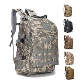 BOSSCO Mochila Táctica Militar Campismo Senderismo Nylon Velcro