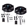 10" 12V Universal Slim Fan Push Pull Electric Radiator Cooling