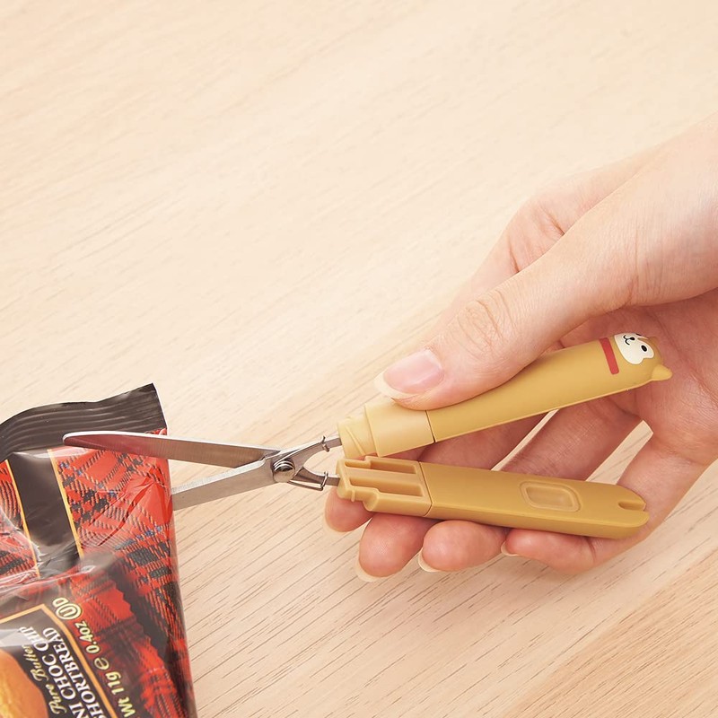 Lihit Lab A7803-7 Smartfit Punilab Stick Scissors Mikeneko