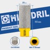 HIGHDRIL Diamond Milling Bit for Enlarging and Shaping Hole,Diameter 25MM
