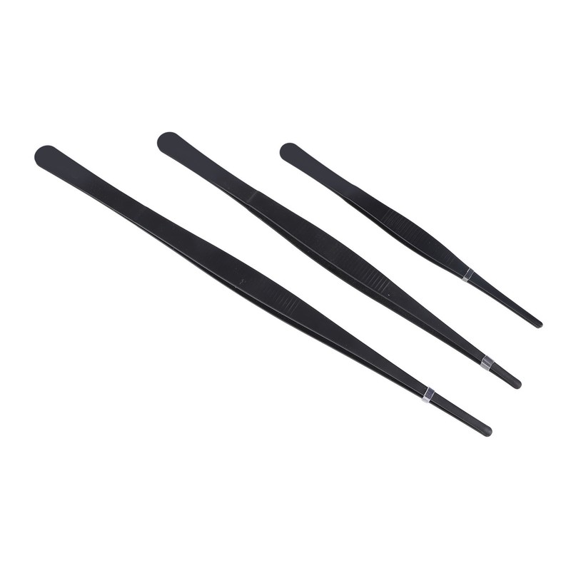Reptile Feeding Tongs Prevent Slip Stainless Steel Thickened Reptile Feeding