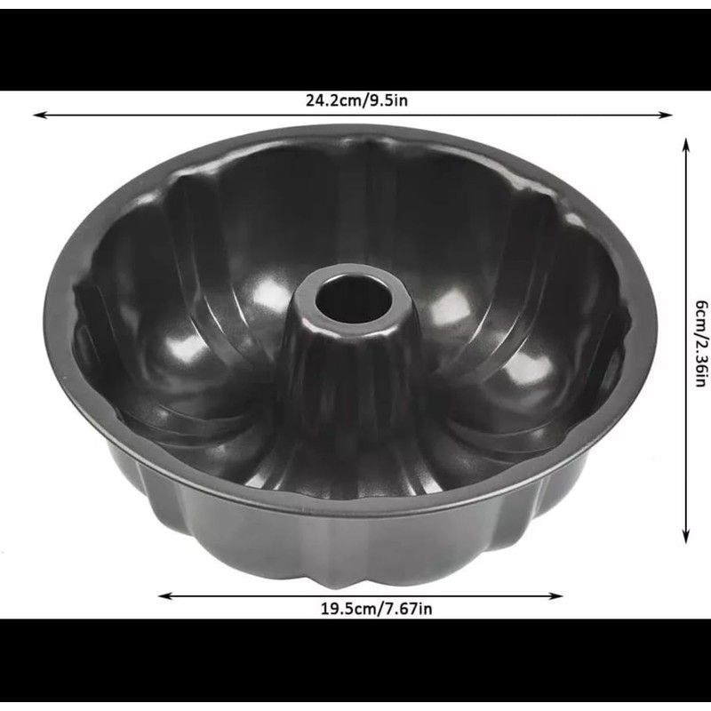 2 moldes para hornear roscas